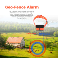 Traqueur GPS 4G 2G Étanche pour Bétail Vache Chien de Chasse Localisateur Traceur GPS pour Animaux Collier