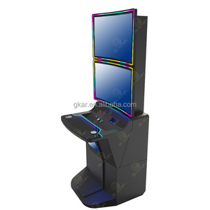 Hot Bán Dễ Dàng Di Chuyển Người Dùng Thân Thiện Nội Thất 32 "Dual 4K Màn Hình Cảm Ứng Xem trước Kỹ Năng Trò Chơi Hội Đồng Quản Trị Hộp Quay Đồng Xu Máy - Product Image 1