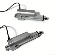 Moteur à courant continu 12V, contrôleur de course de 100 mm, tige télescopique robuste de 500N, actionneur linéaire électrique, étanche IP65, ROHS