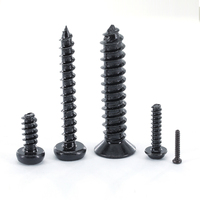 Hitam M3 M6 M8 Kamera Tersembunyi Dinding Kering Harga Sekrup Bugle Drywall Kepala Countersunk Diri Tapping Beton Bed Screw Deck Screw