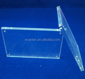 Clear <strong>Perspex</strong> 4x6 Frameless <strong>Picture</strong> <strong>Frames</strong>, Magnetic clear Acrylic <strong>Picture</strong> <strong>Frame</strong> - Product Image 5