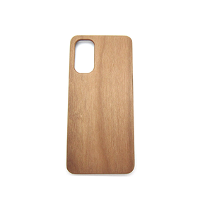 Funda de Madera Natural Personalizada para PC con Parte Trasera Rígida, Logotipo Grabado con Láser, Funda de Madera en Blanco para Teléfono Samsung - Product Image 4