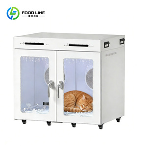 Caja Secadora para Mascotas Pequeñas, Perros de <span class=keywords><strong>Raza</strong></span> Pequeña y Gatos, Caja Secadora para Gatos de Interior, Caja Secadora para Perros Grandes - Product Image 5