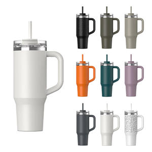 शेंग 40 औंस भोजन ग्रेड स्टेनलेस स्टील टंबलर इन्सुलेट कप संभाल पुनः प्रयोज्य ड्रिंकवेयर ठंडा थर्मल कप - Product Image 1