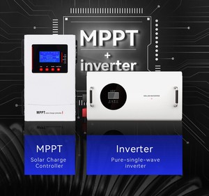 Les onduleurs MPPT 11KW 48V prennent en charge <span class=keywords><strong>9</strong></span> sorties parallèles à onde sinusoïdale pure 8KW 10KW système de kit d'onduleur solaire hybride hors réseau - Product Image 6