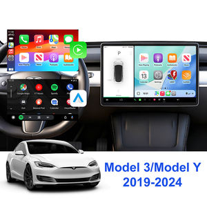 โมดูล CarPlay ไร้สาย Rhythm สำหรับรถยนต์ Tesla Model 3 Y ปี 2019-2024 จอแสดงผลเต็มหน้าจอ ติดตั้งแบบอัจฉริยะ ไม่ทำลายโครงสร้าง - Product Image 2