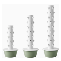 Système hydroponique d'intérieur pour plantes et fleurs, tour verticale de jardinage pour légumes et fleurs