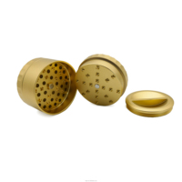Broyeur à herbes en gros, broyeur en forme de croix pour épices, logo personnalisé, broyeur à tabac en aluminium de qualité supérieure pour accessoires de fumage