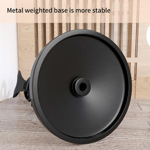 Support de microphone de conférence en métal robuste Siying, hauteur réglable, inclinaison, base renforcée antichoc pour diffusion en direct et discours - Product Image 4