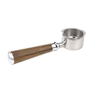 <strong>Delonghi</strong> EC680/EC685 Coffee Bottomless Portafilter 51MM Stainless Steel Eco-Friendly Minimalist Design <strong>Replacement</strong> <strong>Filter</strong> Basket - Product Image 1