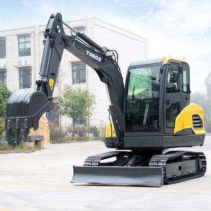 จัดส่งฟรี รถขุดขนาดเล็ก EPA 4 ตัน มาตรฐาน CE EURO5 เครื่องยนต์ Kubota รถขุดตีนตะขาบใหม่ มินิแบ็กเกอร์ รถขุดขนาดเล็กสำหรับใช้งานในฟาร์ม - Product Image 1