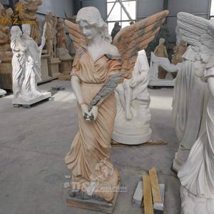 <span class=keywords><strong>Statue</strong></span> d'<span class=keywords><strong>ange</strong></span> <span class=keywords><strong>gardien</strong></span> <span class=keywords><strong>en</strong></span> marbre blanc de Chine, grande taille, avec de grandes ailes, <span class=keywords><strong>pour</strong></span> cimetière, personnalisable - Product Image 3