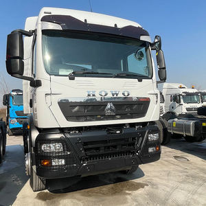 Camion tracteur HOWO 6x4 d'occasion, 10 roues, diesel, transmission manuelle, transport routier lourd, direction à gauche, suspension pneumatique pour l'Afrique - Product Image 3