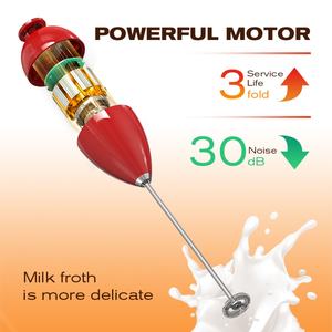 เครื่องทำฟองนมไฟฟ้า ดีไซน์ใหม่ ปี 2026 เครื่องทำฟองอัตโนมัติ สำหรับลาเต้ คาปูชิโน่ ช็อกโกแลตร้อน เกรดอาหาร สำหรับใช้ในครัวเรือน - Product Image 3