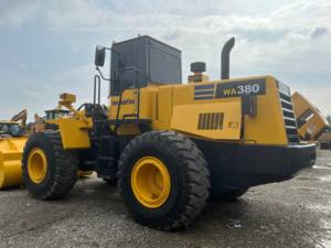 Cargadora de ruedas Komatsu WA380 usada en buenas condiciones Cargadora Komatsu WA380de segunda mano con componentes centrales Bomba de cojinete de motor - Product Image 6
