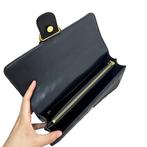 Swallow Bag Genuine Leather Shoulder Bag Black 7 Inch Anti Theft Crossbody Bag For Women Everyday Use - Product Image 5