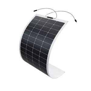 Высокоэффективная Гибкая солнечная панель 70 ватт световой модуль Pv для лодки и крыши RV