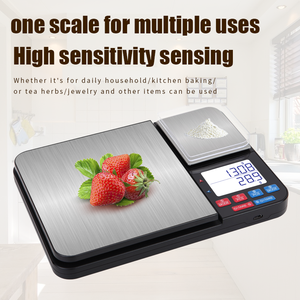 Changxie Tùy Chỉnh Mới Nhất Thiết Kế 2 Trong 1 Điện Tử Có Trọng Lượng Đồ Trang Sức Cân Bằng Kỹ Thuật Số Thực Phẩm Quy Mô Nhà Bếp - Product Image 4