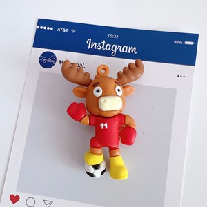 จี้รูปเสื้อฟุตบอลการ์ตูนสำหรับตกแต่งรองเท้าเด็กและรองเท้าแตะ อุปกรณ์ตกแต่งรองเท้ากีฬาและเครื่องแต่งกาย - Product Image 3