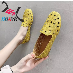 Nouvelles Chaussures de Maternité Antidérapantes pour Femmes, Grande Taille, Style Été 2025, à Bout Peu Profond, Semelle Plate, Faciles à Enfiler, Légères, Direct Usine - Product Image 2