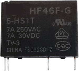 Nuevo Relé Original HF46F-G/5-HS1T - 5V 7A SPST para Montaje en PCB - Product Image 1