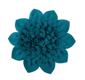 Yongho hiện đại Châu Âu sang trọng thân thiện với môi vuông thêu sofa đệm Sáng nước lily hoa thiết kế 100% Polyester - Product Image 3