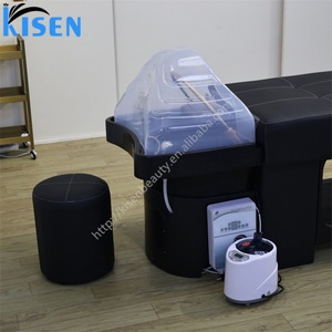 Cama de Hidroterapia KISEN Multifuncional de Cuero Sintético Japonés para Terapia Capilar, Masajes y SPA con Circulación de Agua - Product Image 3