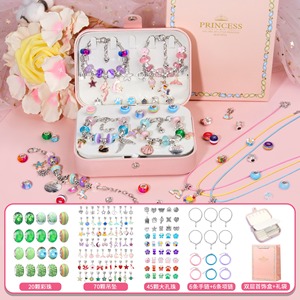 ชุดกล่องของขวัญสร้อยข้อมือลูกปัดคริสตัล DIY สีสันสดใส 149 ชิ้น สำหรับเด็ก เสริมสร้างพัฒนาการและความคิดสร้างสรรค์ ขายดี - Product Image 6