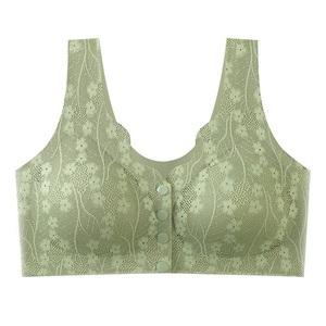 <span class=keywords><strong>Reggiseno</strong></span> Allattamento Donna con Chiusura Frontale, Sottile Estivo <span class=keywords><strong>Senza</strong></span> Ferretto, <span class=keywords><strong>Senza</strong></span> Cuciture, in Pizzo, Stile Bustier, per Maternità, per Mamme di Mezza Età e Anziane - Product Image 6