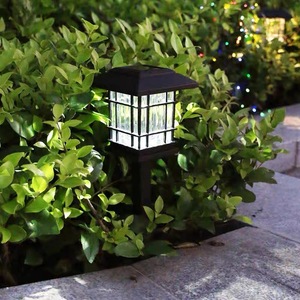 Lampu Taman <span class=keywords><strong>LED</strong></span> Halloween Natal Tahan Air AB dengan Nyala Api Berkedip Bertenaga Surya Berperingkat IP65 Kontrol Nirkabel - Product Image 3