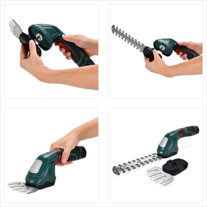 VERTAK 3.6V/7.2V/12V 2 en 1 taille-haie d'herbe portable sans fil multi-usages <span class=keywords><strong>sécateur</strong></span> de jardin herbe - Product Image 5