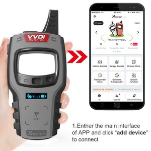 2025 Xhorse vvdi xdktmgen mini Key Tool phiên bản toàn cầu mà không cần sao chép 48 chức năng transponder (96 bit) không có mã thông báo - Product Image 5