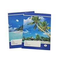 Carnet de notes A4 A5 B5 ligné et quadrillé, personnalisable, 40 feuilles, pour étudiants, cahier d'exercices scolaire, vente en gros à prix réduit