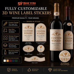 <span class=keywords><strong>Etiquetas</strong></span> <span class=keywords><strong>de</strong></span> <span class=keywords><strong>Vino</strong></span> <span class=keywords><strong>Personalizadas</strong></span> con Textura 3D, Papel con Grano <span class=keywords><strong>de</strong></span> Madera, <span class=keywords><strong>Etiquetas</strong></span> <span class=keywords><strong>de</strong></span> Botella <span class=keywords><strong>de</strong></span> Lujo en Relieve para Marca <span class=keywords><strong>de</strong></span> <span class=keywords><strong>Vino</strong></span> - Product Image 5