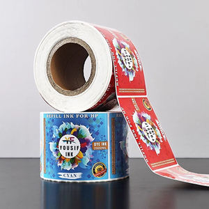 Biểu tượng tùy chỉnh in ấn nhãn dán mã QR quảng cáo tự dính niêm phong nhãn hiệu in ấn presssealing nhãn - Product Image 4