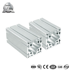 Profilé extrudeuse en aluminium, 100x100, argent anodisé, 10 pcs - Product Image 5