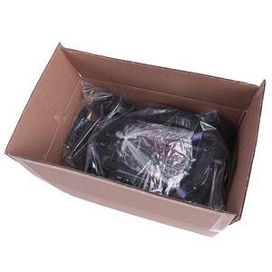 Outdoor Golf Spelen 4 Wiel Inklapbare Aluminium Goft Club Duw Trekkar Draagbare Opvouwbare Bruine Golftrolley Met Handrem - Product Image 6