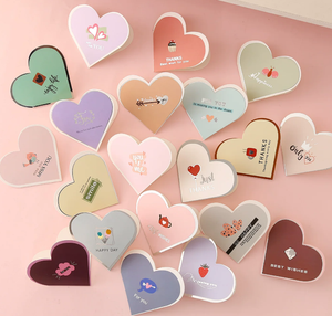 Cartes <span class=keywords><strong>de</strong></span> remerciement personnalisées, mini-cartes d'<span class=keywords><strong>anniversaire</strong></span> universelles pour les fêtes, la Saint-Valentin, jolies cartes <span class=keywords><strong>de</strong></span> vœux <span class=keywords><strong>de</strong></span> dessin animé avec enveloppe - Product Image 2