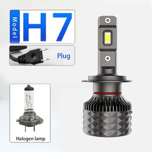 המחיר הטוב ביותר אור 100W H1 בר רכב מנורת הנורה H4 2021 סופר בהיר 20000Lm Led פנס H 15