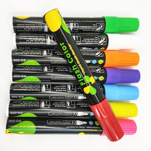 Marqueurs fluorescents pour tableau blanc, vente en gros d'usine, 8 couleurs - Product Image 2