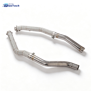 Kit de tuyau d'échappement haute performance FlowTech en acier inoxydable 304 pour Mercedes-Benz ML63 W167 5.5T V8 bi-turbo - Product Image 3
