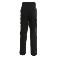 Uniforme tactique BDU noir formel avec garantie commerciale, tissé avec des textures Ripstop et sergé, respirant