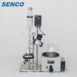 Evaporador rotatorio de vacío de laboratorio de evaporación R502B ahorro de energía SENCO profesional 5L