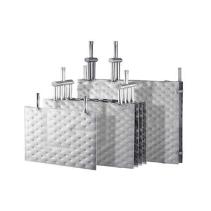 Travesseiro Personalizado Trocador De Calor De Aço Inoxidável Frio Líquido Soldado A Laser Queda Film Chiller Jacket Inflado Placa De Dimple - Product Image 4