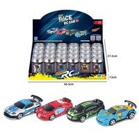 SamToyCn 1:58 Voiture télécommandée RC 2.4G à double mode, puissante, contrôlée par application, modèle de simulation, mini-voiture jouet