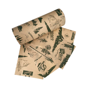 Vintage Custom Pattern Kraft and Fancy Offset <b>Paper</b> <b>Wrapping</b> <b>Paper</b> for Gift <b>Wrapping</b> Bouquets - Product Image 1