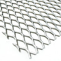 Maille de diamant en acier inoxydable 4x8 pieds, maille métallique expansée, maille de gouttière, maille métallique expansée, grilles