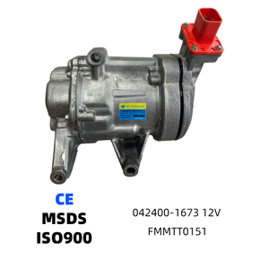 042400-1673 Compresor de A/C de 12V, conjunto de compresor de aire acondicionado automático, bomba de aire acondicionado para Toyota Raize - Product Image 1