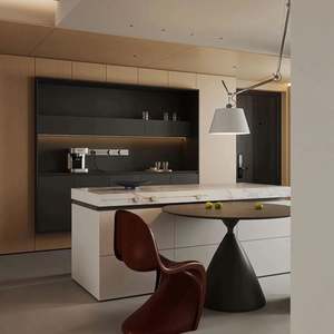 Muebles de Madera Modernos de Lujo, Diseño Contemporáneo, Mueble de Salón con TV Integrada, Personalización Completa para Hoteles y Apartamentos - Product Image 1