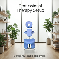 Fauteuil de massage pliable portable en similicuir économique pour salon de beauté, spa et tatouage